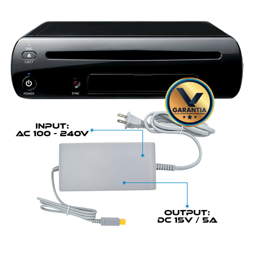 Cargador Compatible Consola Nintendo Wii U